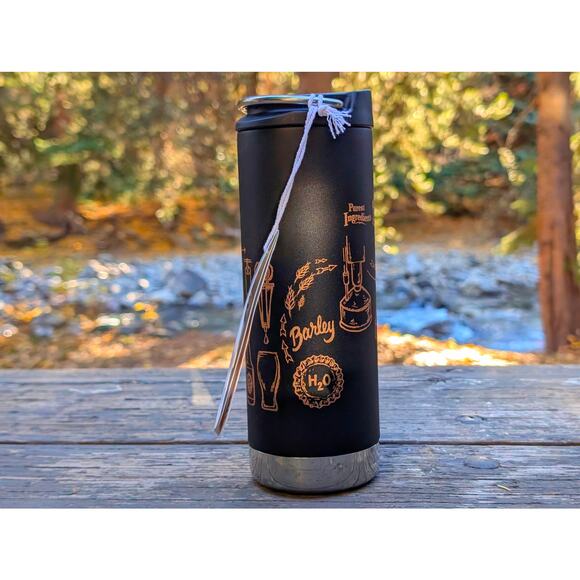 NWT Klean Kanteen TKWide Insulated Tumbler 16 oz Sierra Nevada Beer Bottle - Picture 12 of 12